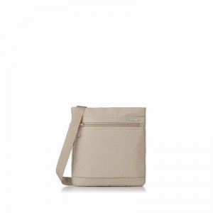 Hedgren Leonce Schoudertassen Dames Beige | YKR551OG