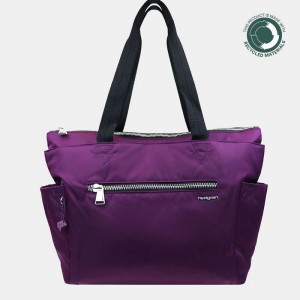 Hedgren Margaret Sustainably Made Tote Tassen Dames Paars | HME9597TW