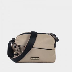 Hedgren Neutron Small Crossbodytassen Dames Grijs Beige | MBO3286JP