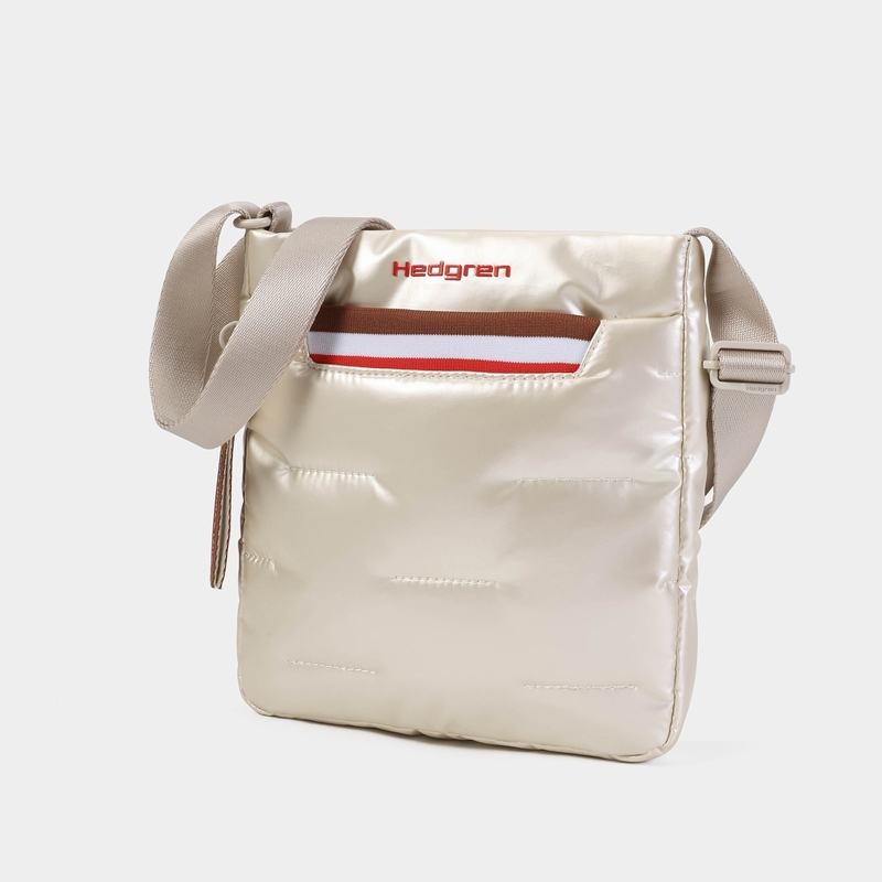 Hedgren Cushy Crossbodytassen Dames Beige | RVC8258AT