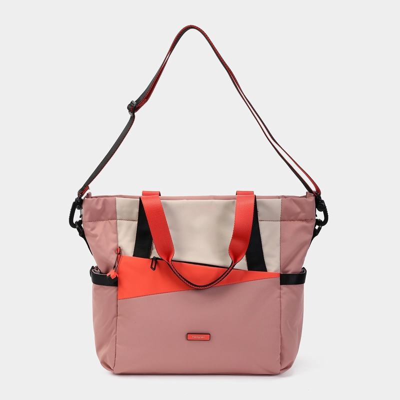 Hedgren Galactic Tote Tassen Dames Roze Oranje | LRH231FZ