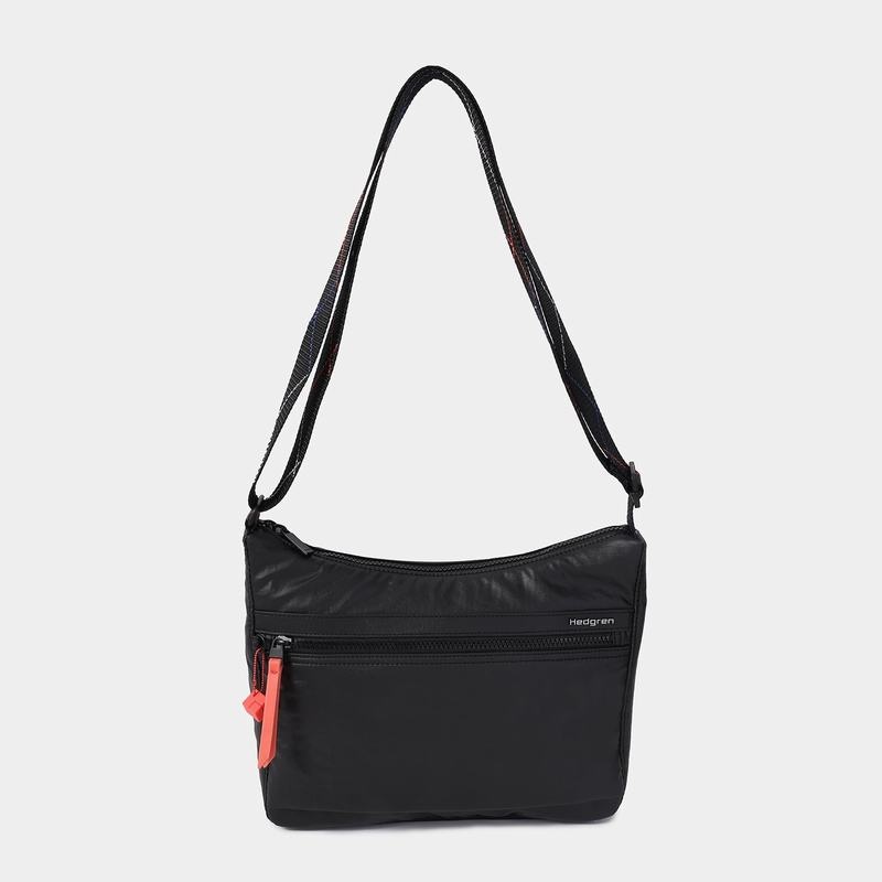 Hedgren Harpers Crossbodytassen Dames Zwart Koraal | SFG5047EN