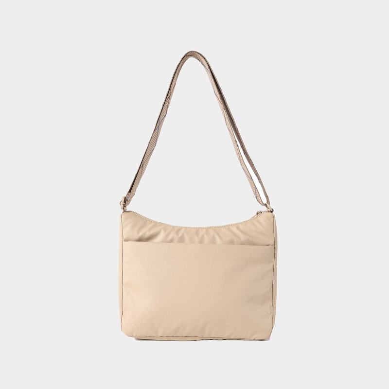 Hedgren Harper's Rfid Schoudertassen Dames Beige | WEZ4277IS