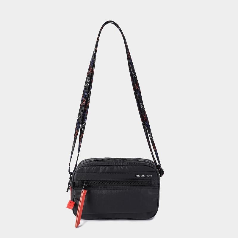 Hedgren Maia Crossbodytassen Dames Zwart Koraal | DVX9415ME