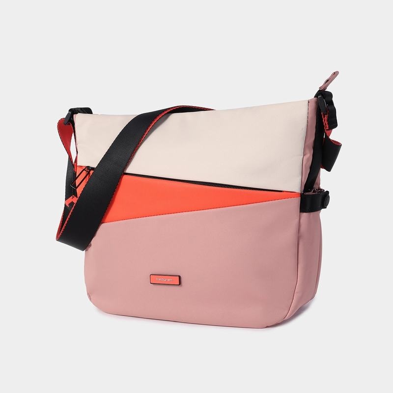 Hedgren Milky Way Crossbodytassen Dames Roze Oranje | NHG2731ZO