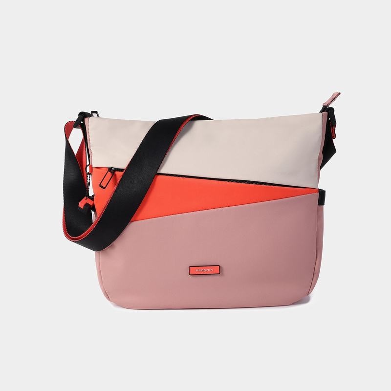 Hedgren Milky Way Crossbodytassen Dames Roze Oranje | NHG2731ZO