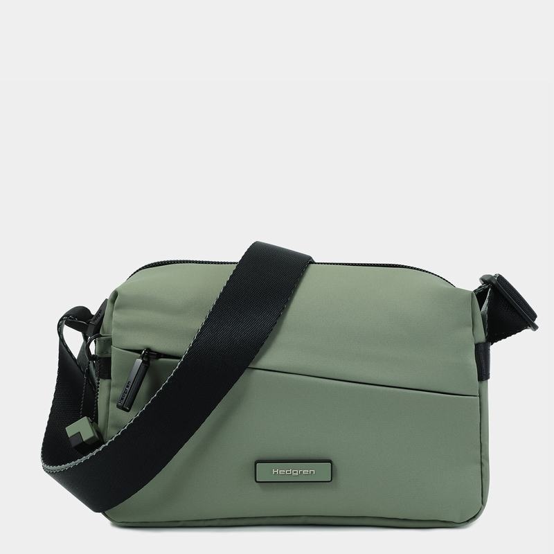 Hedgren Neutron Small Crossbodytassen Dames Groen | TBA4378IY