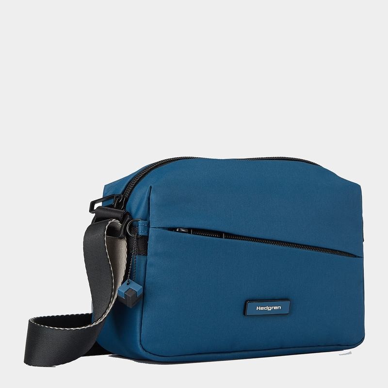 Hedgren Neutron Small Crossbodytassen Dames Blauw | YTZ884QN