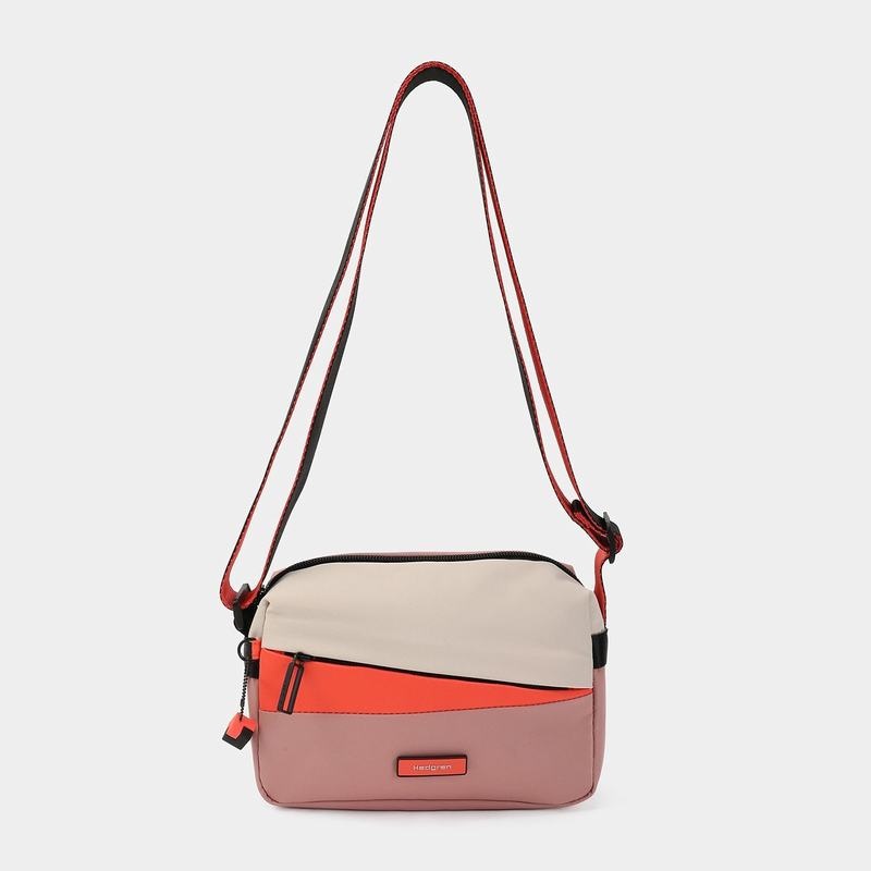 Hedgren Neutron Small Crossbodytassen Dames Roze Oranje | WDP7380XH