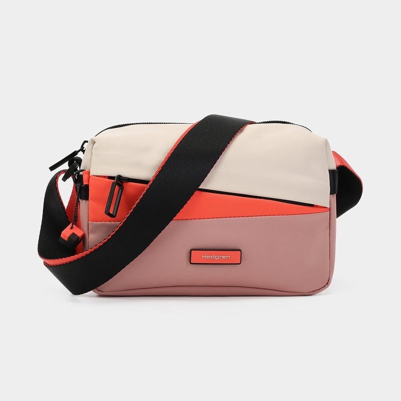 Hedgren Neutron Small Crossbodytassen Dames Roze Oranje | WDP7380XH