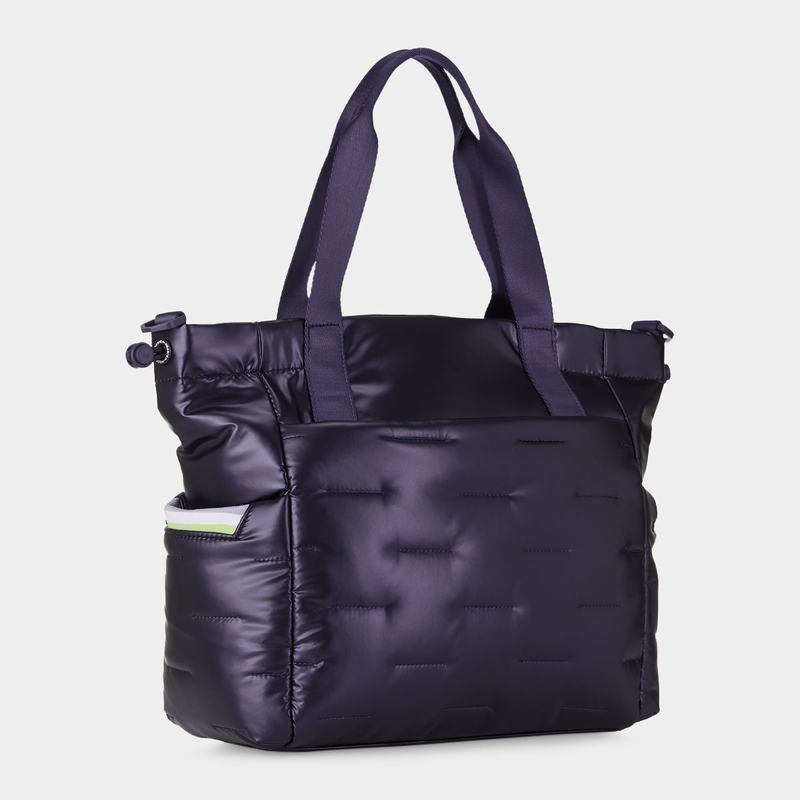 Hedgren Puffer Tote Tassen Dames Paars Diepblauw | ETO8275YK