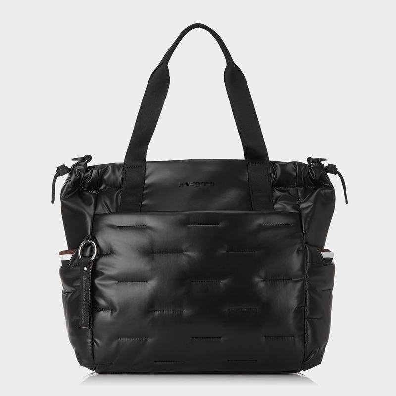 Hedgren Puffer Tote Tassen Dames Zwart | SAY1789UI