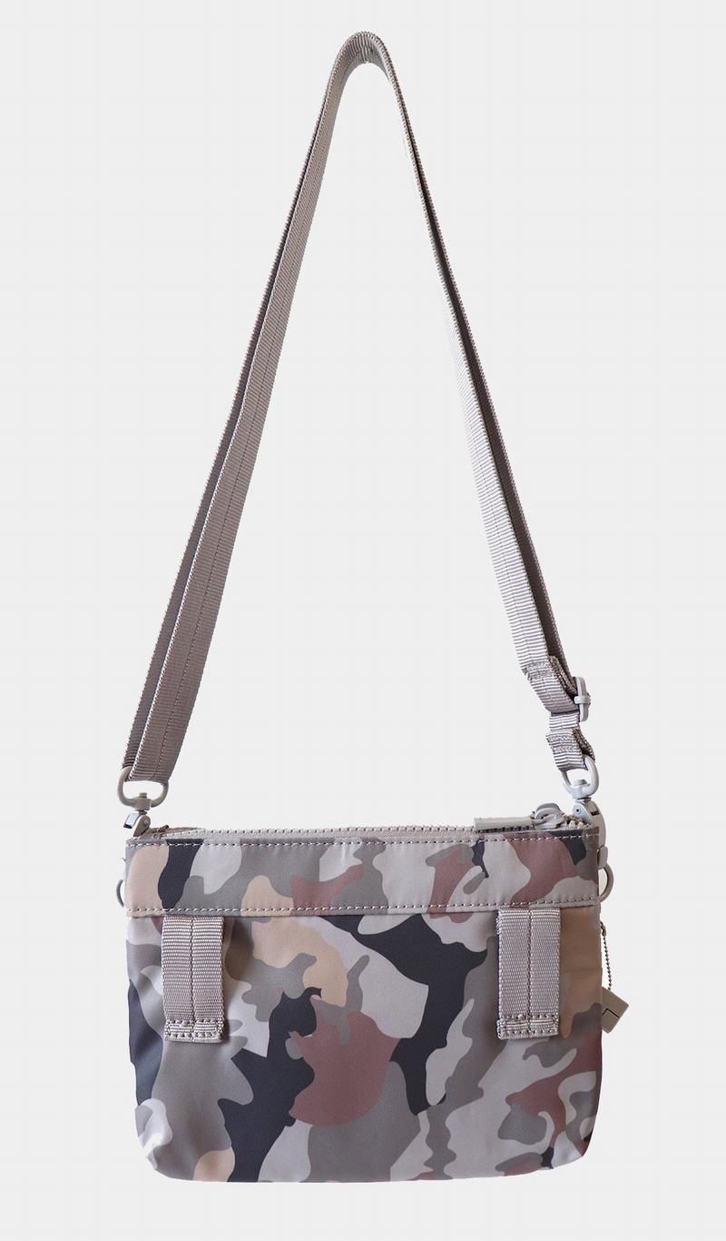 Hedgren Rain Sustainably Made Crossbodytassen Dames Grijs Camo | OWX789FN