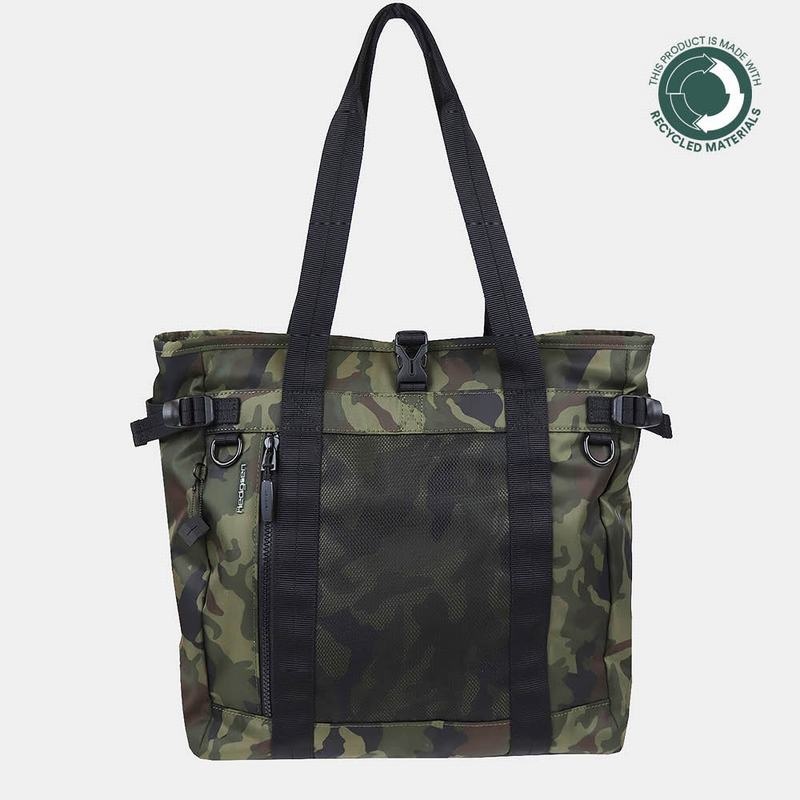 Hedgren Summit Sustainably Made Tote Tassen Dames Groen Zwart | BHD2080QR