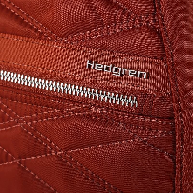 Hedgren Vogue Large Rfid Rugzakken Dames Rood Bruin | RCC3611LY